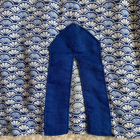 🎉HP🎉 TOMMY BAHAMA Blue Sea Shells Fan Festival Split Neck Dress Size M EUC - Picture 12 of 16